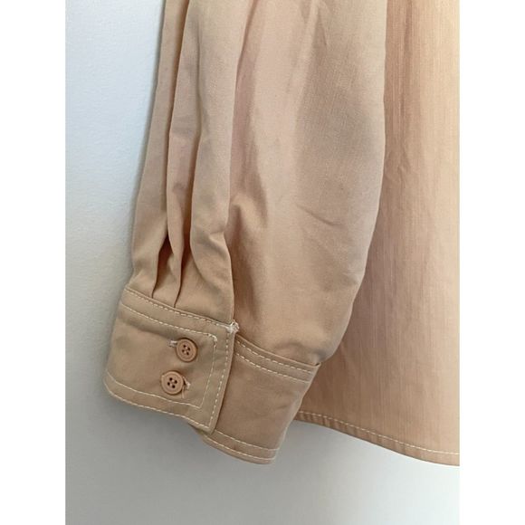 Women's Shirt Shacket Rachel Paige Cotton Classic Neutral Size Large-XL NEW nwt - Picture 11 of 15